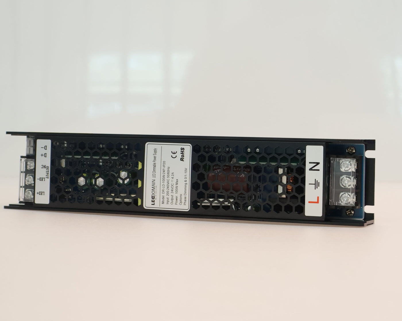 LEDDOMAIN 100W 24V IP20 Dimmable LED Driver