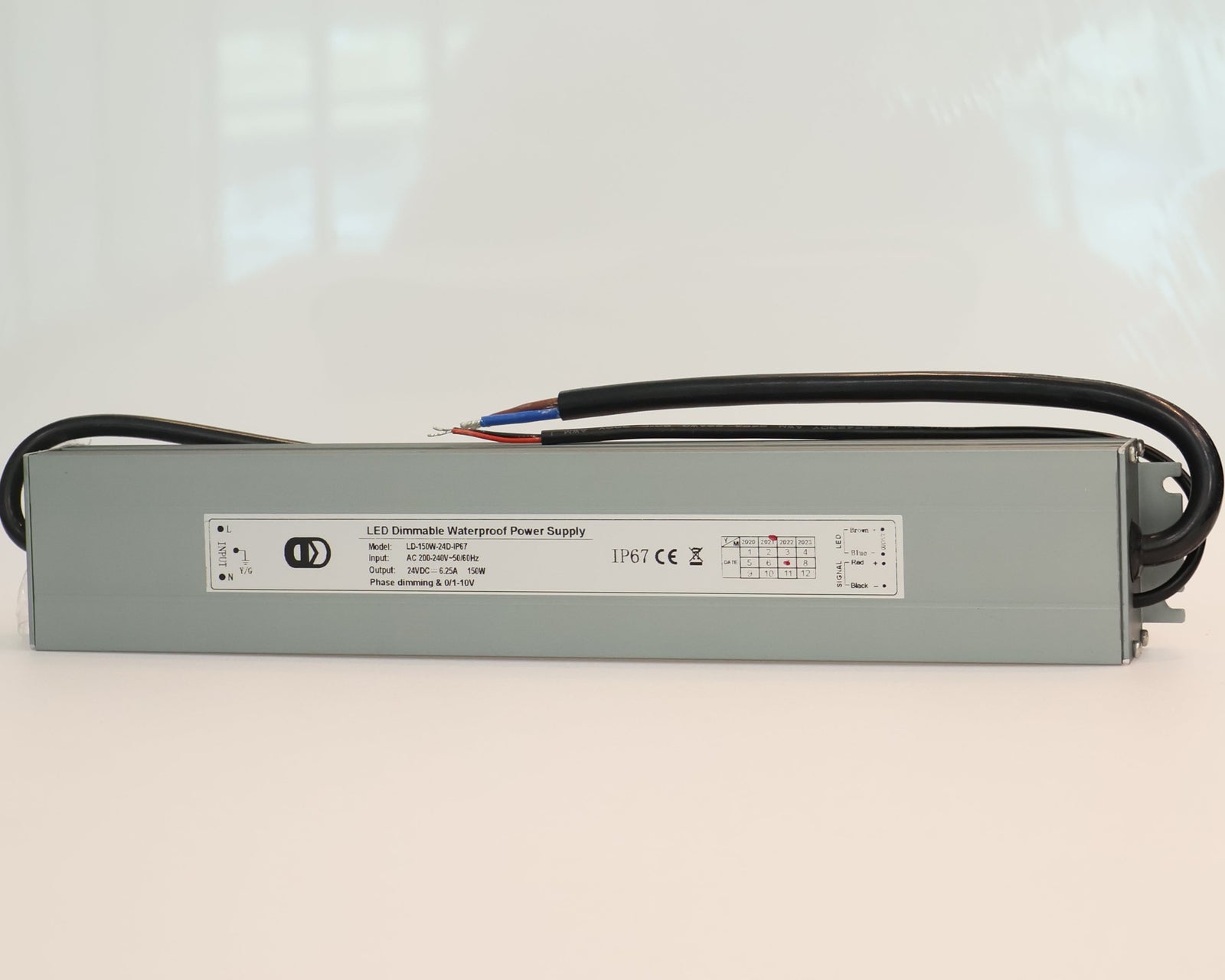 LEDDOMAIN 150W 24V Dimmable Waterproof Power Supply
