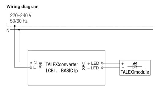 Tridonic Led Driver LCBI 15W 700mA BASIC PHASE-CUT LP