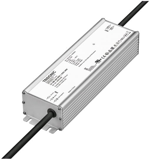 TRIDONIC 28003298 200W 24V IP67 ON/OFF LED DRIVER POWER SUPPLY, LC 200 24V IP67 L EXC UNV