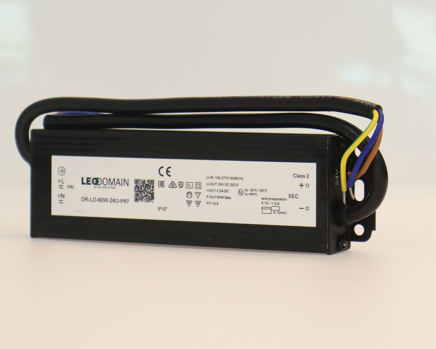 LED Domain 60W Waterproof LED Driver (IP67)